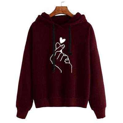 

Men Women Sweatshirt Hoodie Pullover Hoody Cotton Plain Design Jumper Casual