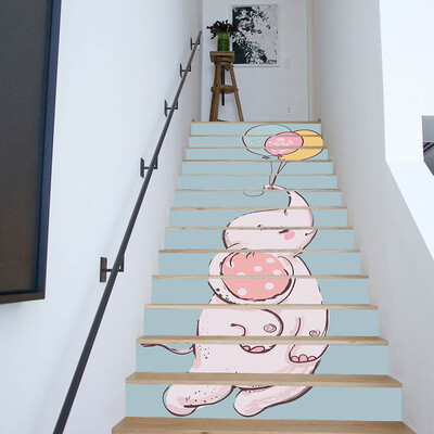 

〖Follure〗DIY Steps Sticker Removable Stair Sticker Home Decor Ceramic Tiles Patterns