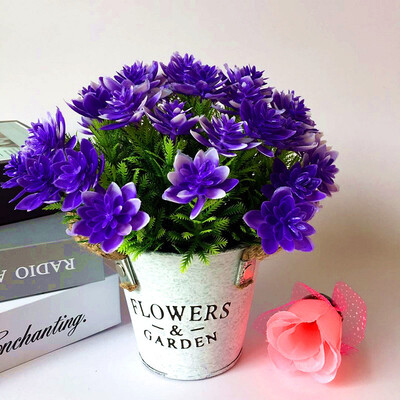 

Home Office Garden Artificial Potted Flower Fake Bonsai Plant Decorations Gifts