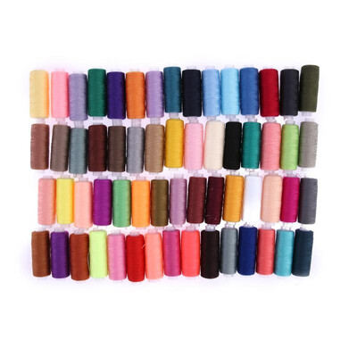 

60 different Colours 250 Yard Polyester Embroidery Sewing Machine Threads