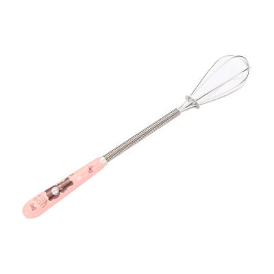 

Ceramic Handle Stainless Steel Hand Egg Beater Manual Egg Stirring Whisk