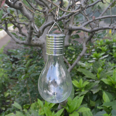 

Siaonvr Waterproof Solar Rotatable Outdoor Garden Camping Hanging LED Light Lamp Bulb