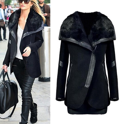 

Toponeto Women Warm Slim Jacket Thick Parka Overcoat Winter Outwear Zipper Coat