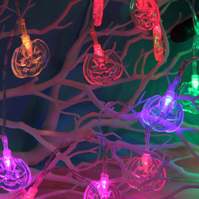 

〖Follure〗Halloween Pumpkin Lights Decorative Lights Color Halloween Decorations 15M25M