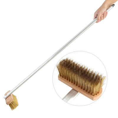 

37 Copper Wire Pizza BBQ Oven Grill Bristles Barbecue Cleaning Brush Scraper USCleaning Brush Scraper