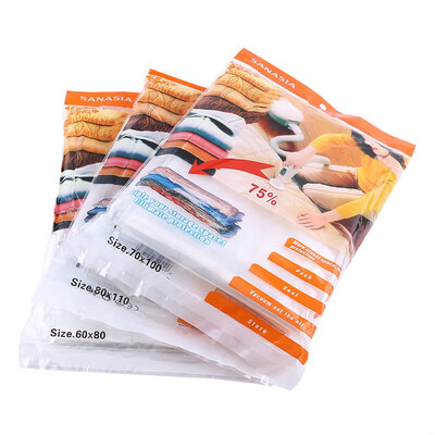 

3 Sizes Pratical Large Vacuum Compressed Storage Bags Package Organizer Household Space SaverVacuum Compressed Bag