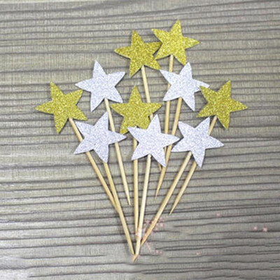 

FUNNYBUNNY Funny Hearts Cake Decorations Toppers Picks for Wedding&Baby Birthday 10 Counting Christmas Decorations for Home