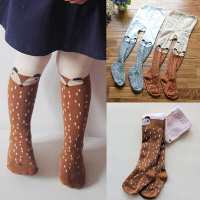 

New Baby Girls Pantyhose Soft Kids Children Cotton Pantyhose Socks Tights 1-5Y