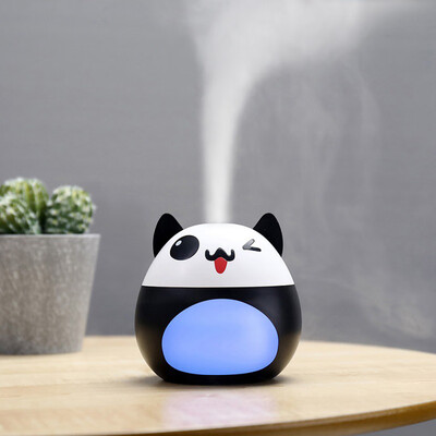 

Gobestart USB Air Humidifier Silent Ultrasonic Diffuser Changing Cute LED Night Light