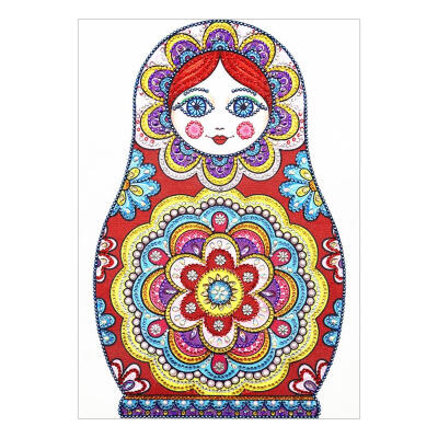 

5D DIY Special Shaped Diamond Painting Russian Doll Embroidery Craft Kits