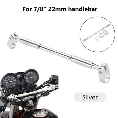 

Universal 78″ 22mm Motorcycle Handlebar Motorbike Grips Handle Bar Aluminum Alloy Brace & Clamp Adjustable Cross Bar
