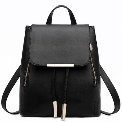 

PU Leather Backpack School Bag Student Backpack Women Travel bag