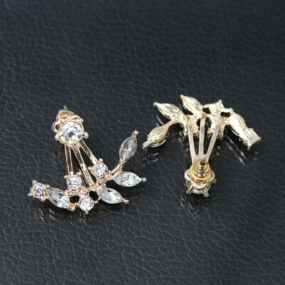 

Fashion earing for women 2018 after hanging flowers stud earrings temperament trend statement earrings Korean earrings for women