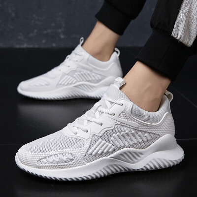 

Summer shoes mens casual shoes Korean version of the trend of mens sports breathable mesh shoes shoes small white tide shoes