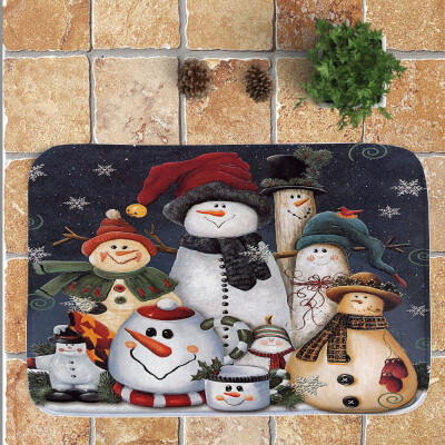 

〖Follure〗Merry Christmas Welcome Doormats Indoor Home Carpets Decor 40x60CM