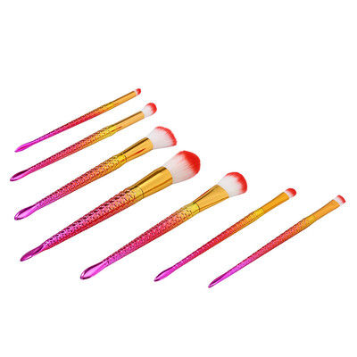 

〖Follure〗7PCS Pro Soft Contour Face Powder Foundation Blush Brush Makeup Cosmetic Tool A