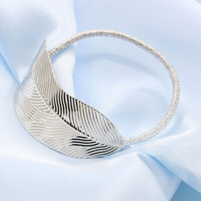 

1pcsWomen Lady Leaf Elastic Hair Band Rope Headband Elastic Ponytail Holder Party Vacation Hairband Hair Accessories