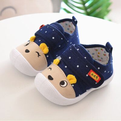 

Baby Boys Girl Kids Breathable Shoes Sneakers Soft Soled Voiced Loss Prevention First Walkers Funny Gift