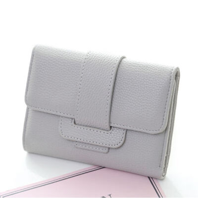 

Women Vintage Hasp Wallets High Quality Leather Small Wallet Purse Female Money Bag Short Coin Pocket Card Holder Purse