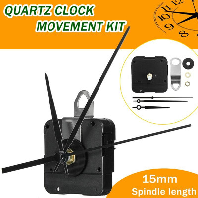 

HourMinuteSecond Hand Movement Kit DIY 15MM Spindle Wooden Quartz Clock
