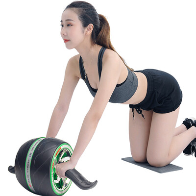 

GK KQ01 Abdominal ABS Wheel Giant Wheel Rebound Abdominal Exercise Abdominal Equipment Reduction Tummy Family Home Fitness Equipment Fresh Green