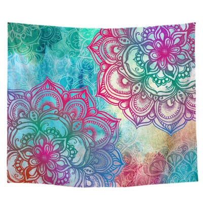 

Mandala Hanging Wall Tapestry Boho Blanket Picnic Mat Home Bedroom Decor