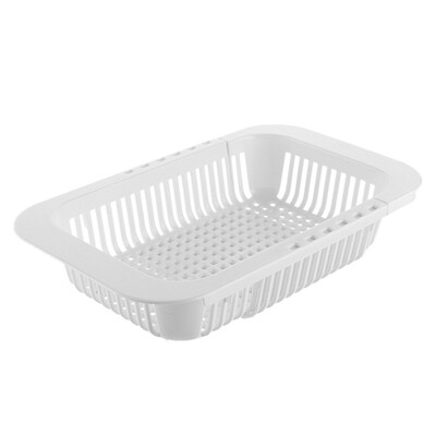 

Kitchen Multi-Function Retractable Drain Basket Sink Drain Rack Vegetable And Fruit Washing Drainage Basket