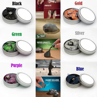 

Magnet Plasticine Strong Thinking Magnetic Silly Putty Creative Toys Kid DIY NEW