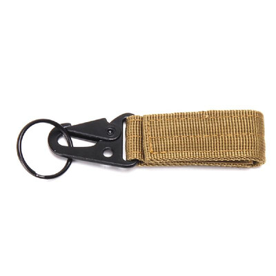 

Multifunctional Belts Clip Camping Hiking Backpack Bag Webbing Connecting Buckle Hook with Key-ring Keychain Outdoor Tools Accesso