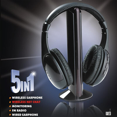 

Hi-Fi Wireless Headphone FM Radio