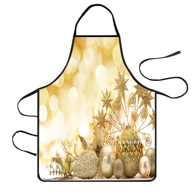 

Siaonvr Christmas Decoration Waterproof Apron Kitchen Aprons Dinner Party Apron