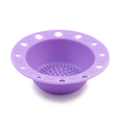 

〖Follure〗Silicone Wash Bowl Washing Brush Scrubber Board Cosmetic Clean