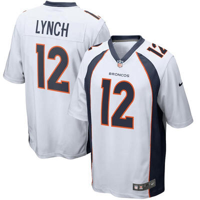 

Youth Football Jersey Denver Broncos Paxton Lynch White Game Jersey