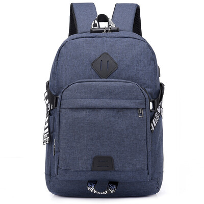 

Mens business bag official computer bag bag External USB cable travel shoulder bag