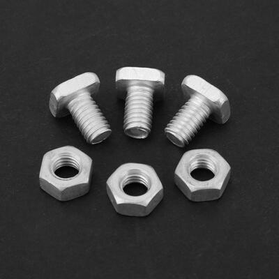 

Greensen 50pcs Aluminium Nuts 50pcs Bolts Tool Accessory Set for Greenhouse