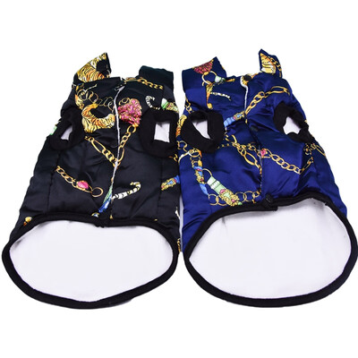 

Fashion Halloween Pet Autumn Winter Warm Vest Coat For Small Medium Dogs Puppy Down Jacket Hoodies Cosmic Landscape Pet Product