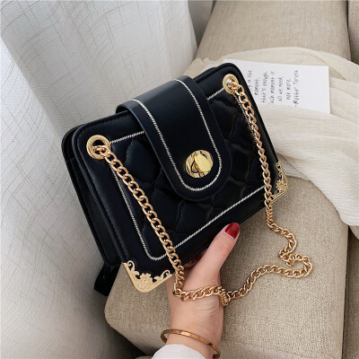 

Advanced sense bag foreign simple female bag 2019 new fashion Korean version of the wild shoulder slung fashion chain bag