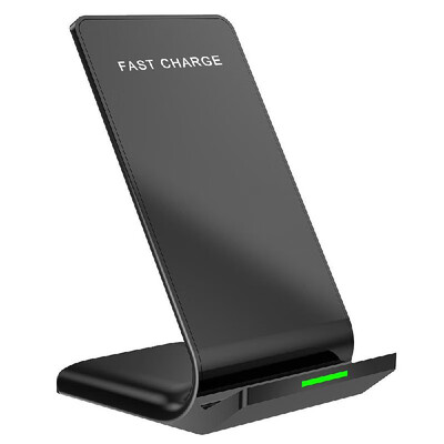 

N700 Fast Wireless Charger 10W QI Standard Double Coils Phone Wireless Charging Stand Travel Charger Adapter For iPhone 8 X Samsun