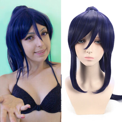 

〖Follure〗Womens Fashion Wig Purple Synthetic Hairshort Wigs hair Wave Wig