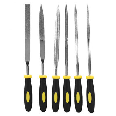 

Greensen 6pcs Mini Files Set Metal Filing Wood Tool Hand Woodworking Rasp Needle File 4160mm
