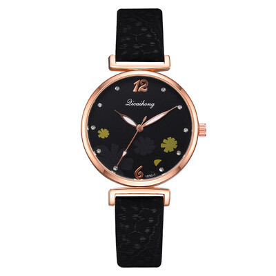 

Fashion printed watch snowflake mirror rhinestone scale noble female watch