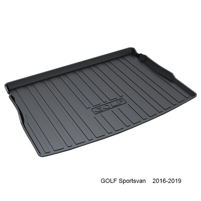 

Custom TPO Car Cargo Liner Boot Tray Trunk Floor Mat For VW GOLF 6 GOLF 7 GOLF Sportsvan 2009-2019 Years Model Car Styling