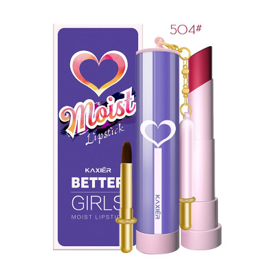 

Luxury Color Lipstick Matte Lip Stick Long-lasting Moisturizer with Lip Brush