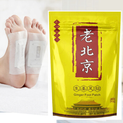 

10pcs Anti-Swelling Ginger Foot Patch Detox Foot Patches Pads Weight Loss Slimming Patch