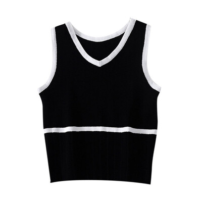 

Women Summer Sexy V Neck Sleeveless Slim Camisole T-Shirt