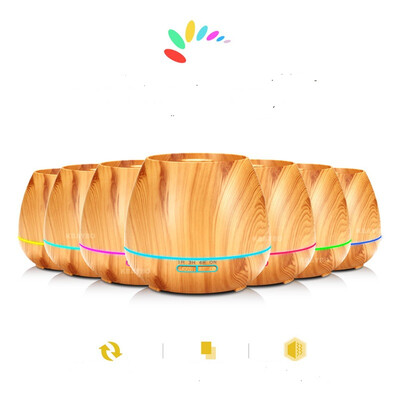 

Remote Control Flowerpot 550ML Essential Oil Diffuser Humidifier Aromatherapy Cool Mist Humidifier Air Purifier