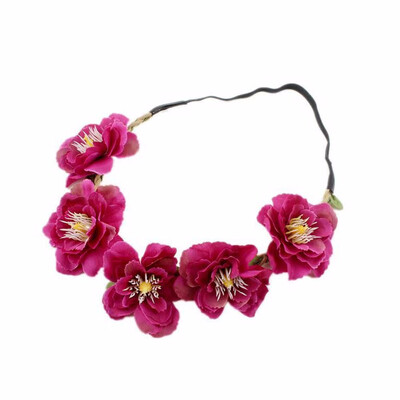

〖Follure〗Handmade Flower Garland Halo For Wedding Flower wreath Decorations A