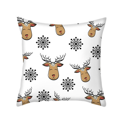 

Siaonvr Home Nordic Style Cushion Christmas Pillowcase for Living Room Bedroom