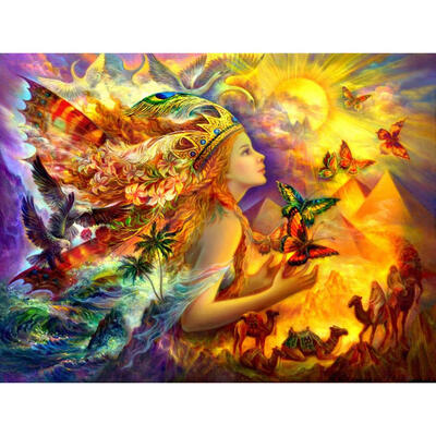 

5D DIY Full Drill Square Diamond Painting Butterfly Beauty Cross Stitch Kit