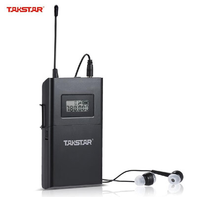 

Takstar WPM-200 UHF Wireless Monitor System 50m Transmission Distance In-Ear Stereo Headphones Headset Transmitter Receiver LCD 6